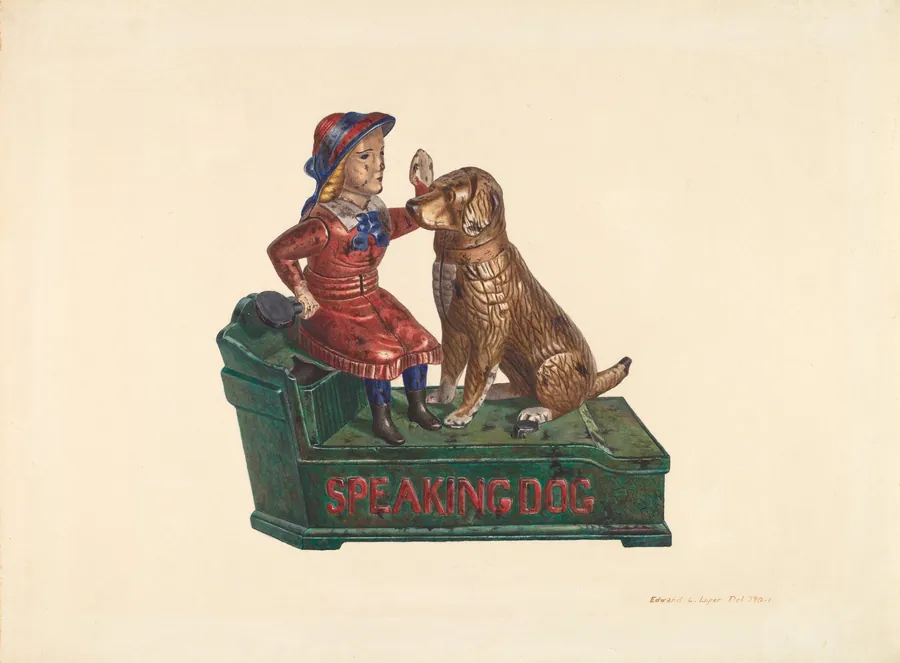 Toy Bank: Speaking Dog by Edward L. Loper