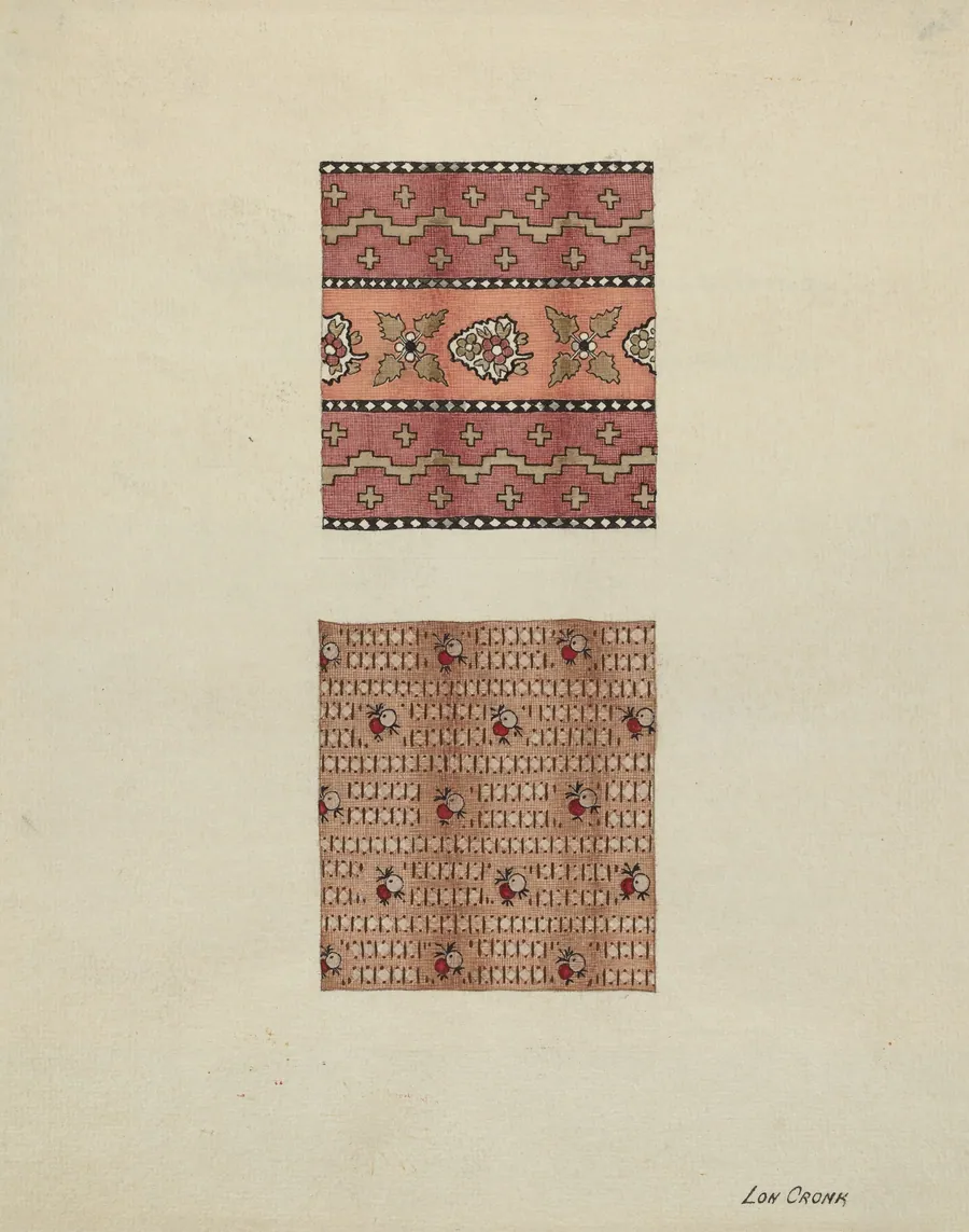 Printed Cotton by Lon Cronk