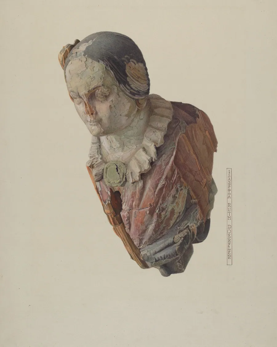 Jenny Lind Figurehead by Isabella Ruth Doerfler