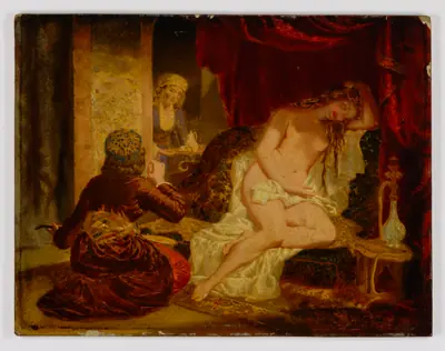 Oriental Princess after the Bath