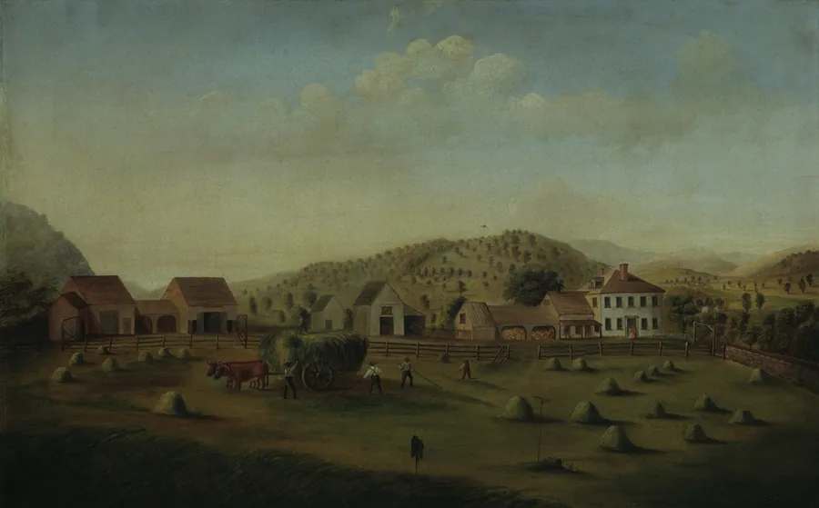 Leete Farm, West Claremont, New Hampshire by Francis Alexander
