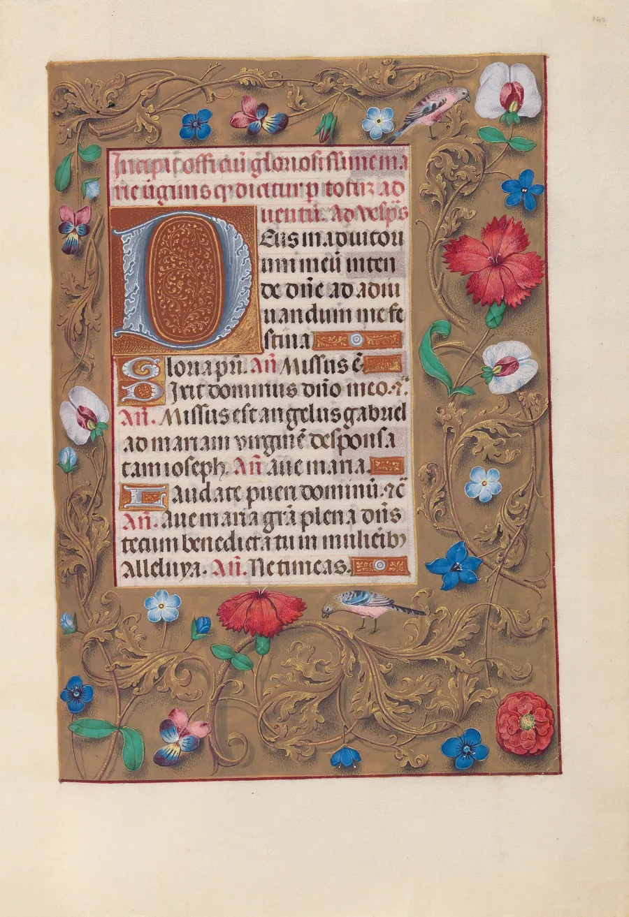 Hours of Queen Isabella the Catholic, Queen of Spain:  Fol. 160r by Master of the First Prayerbook of Maximillian