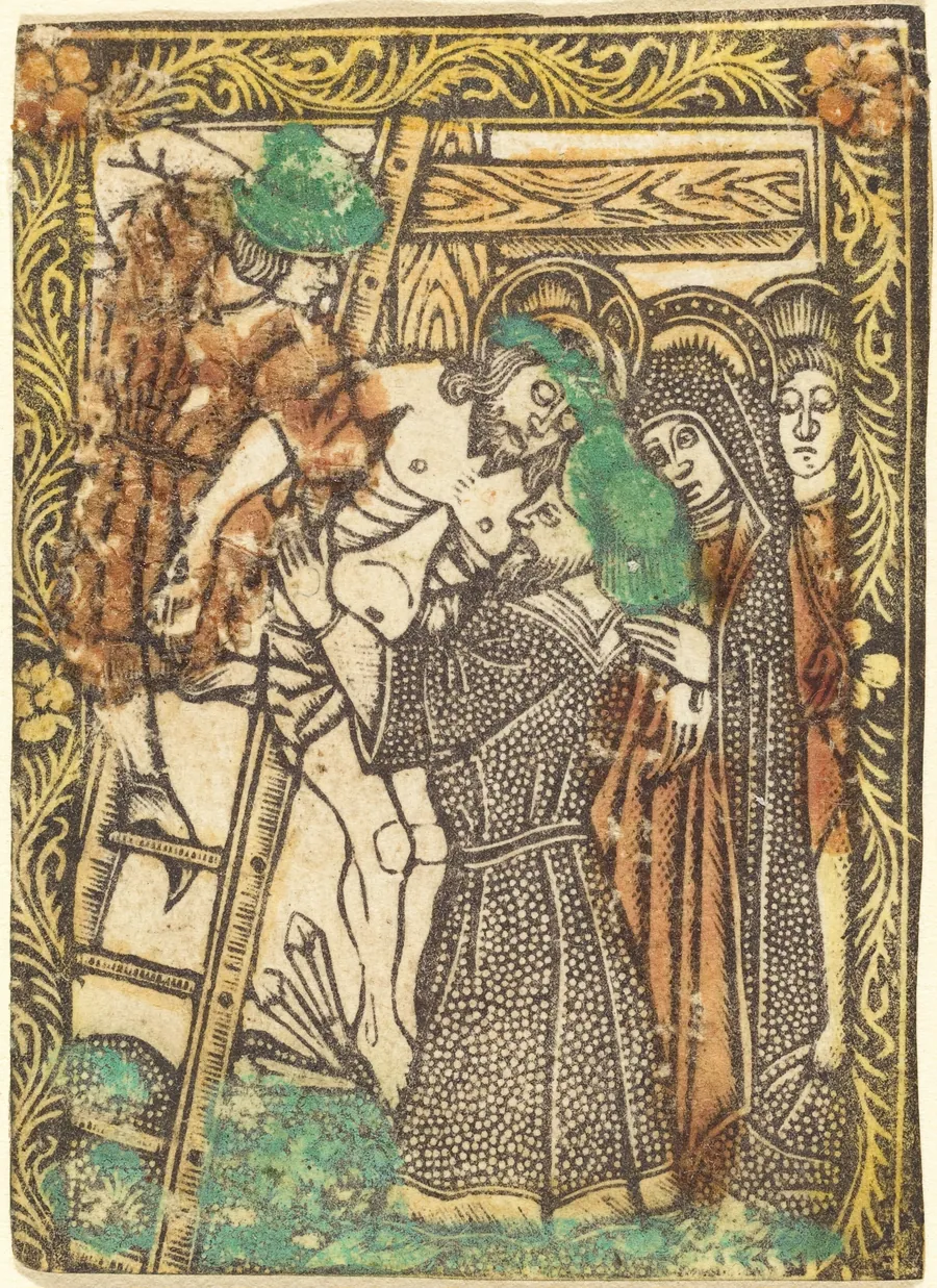 The Descent from the Cross by German 15th Century