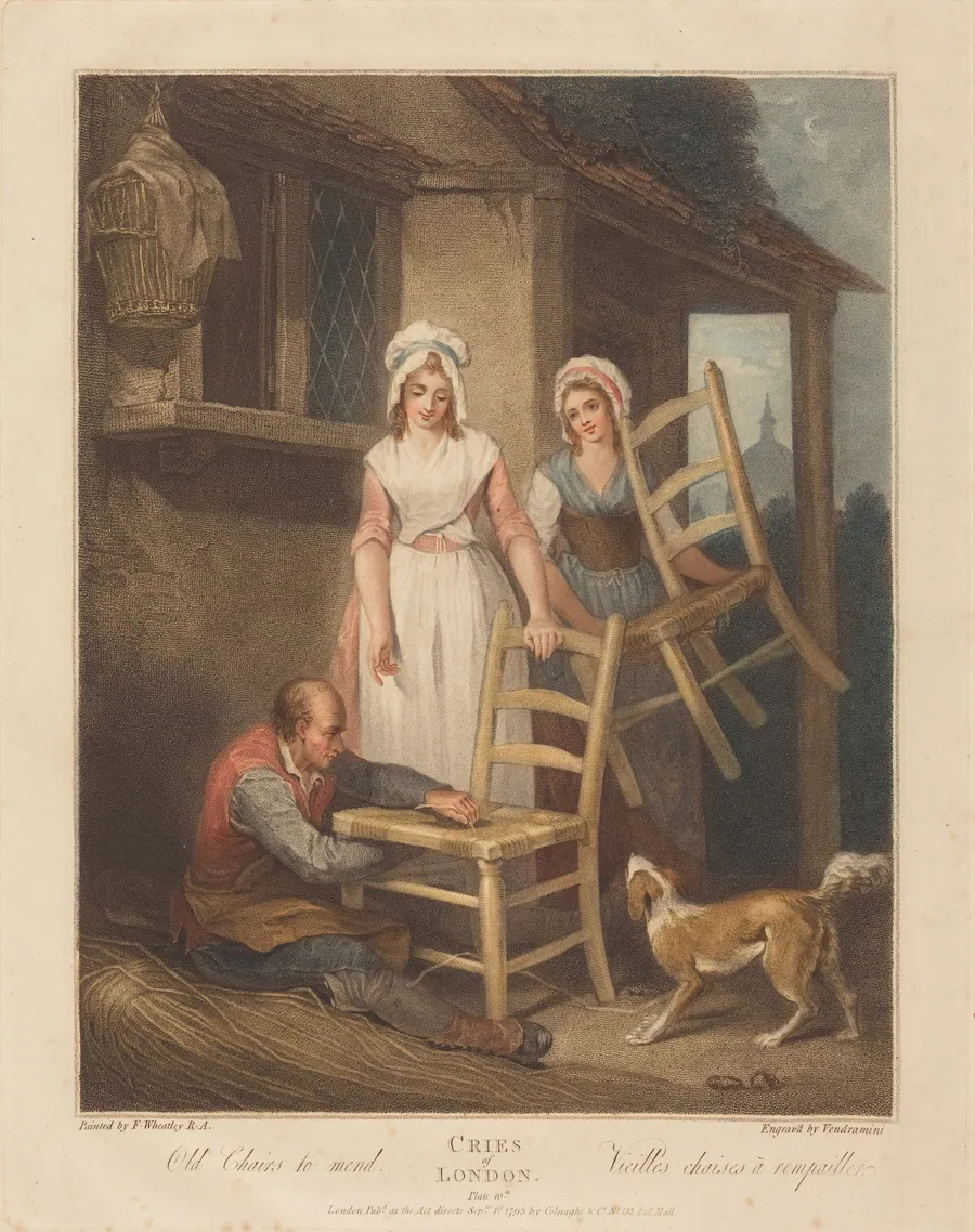 Old Chairs to Mend by Giovanni Vendramini