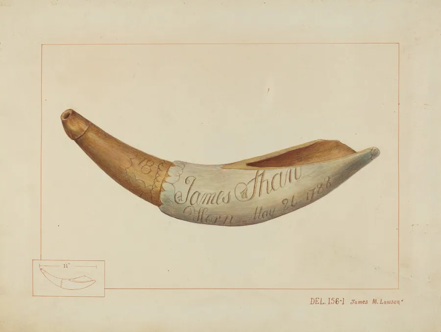 Powder Horn by James M. Lawson