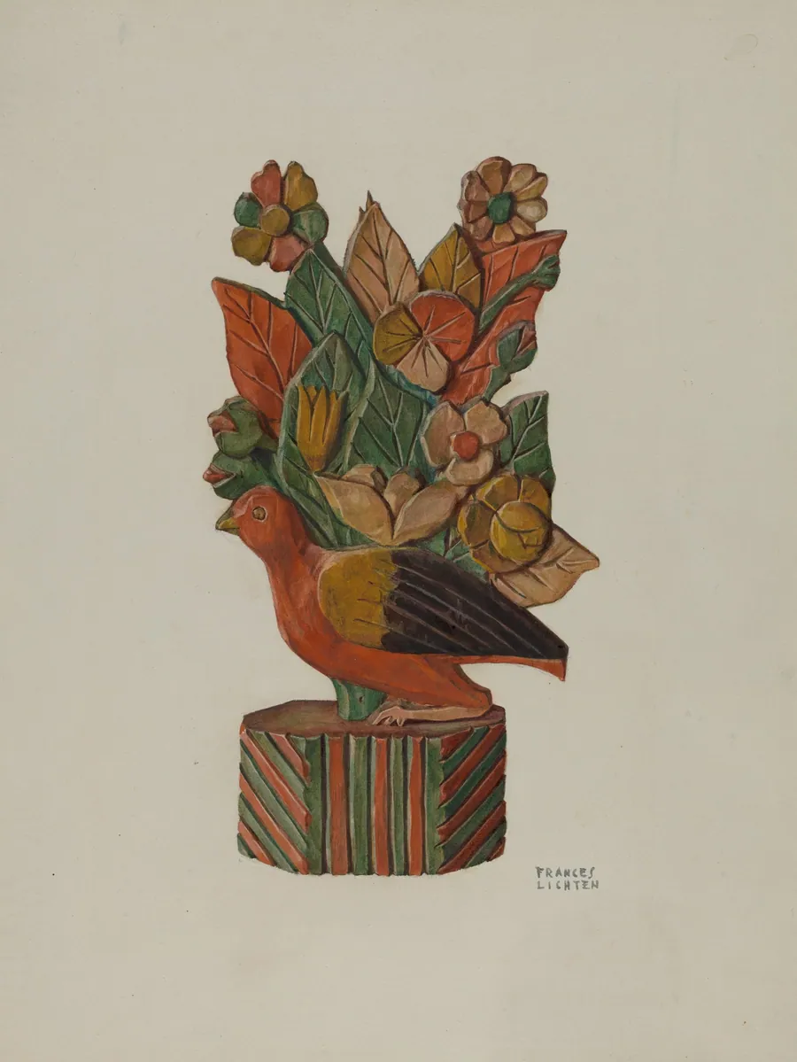 Pa. German Bird by Frances Lichten