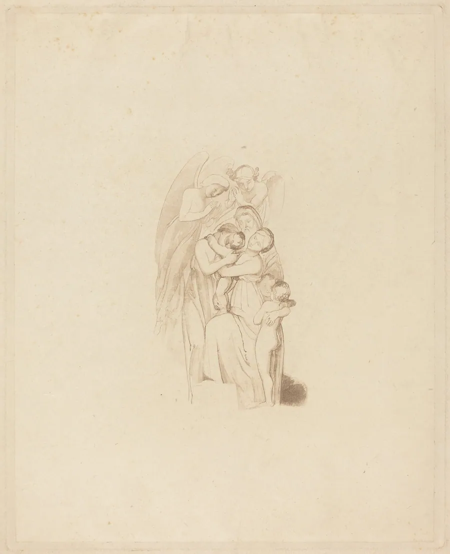 Holy Family? with Angels l.1: The March of the Intellect by British 19th Century