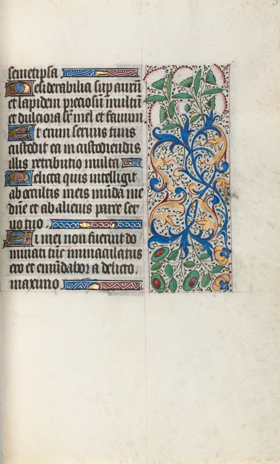 Book of Hours (Use of Rouen): fol. 33r by Master of the Geneva Latini