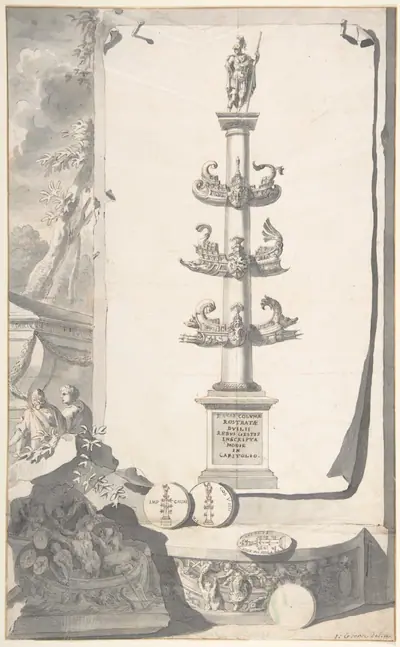 A Reconstruction of the Base of the Column Rostrata
