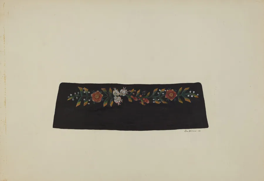 Embroidered Leather by Donald Williams