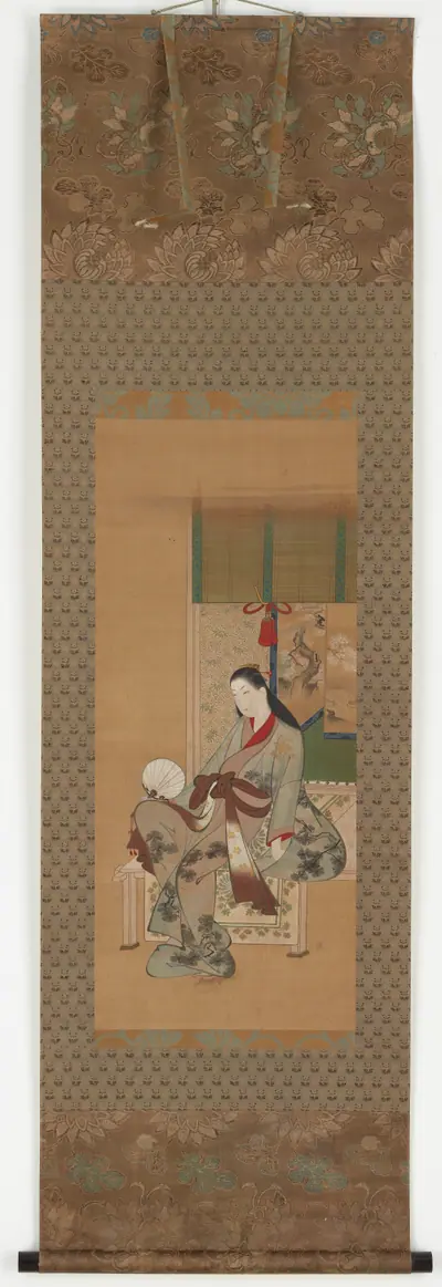 A girl sitting on a verandah