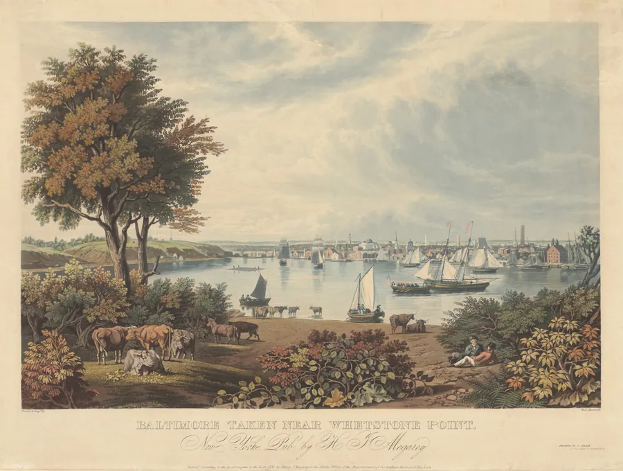 Baltimore Taken near Whetstone Point by William James Bennett