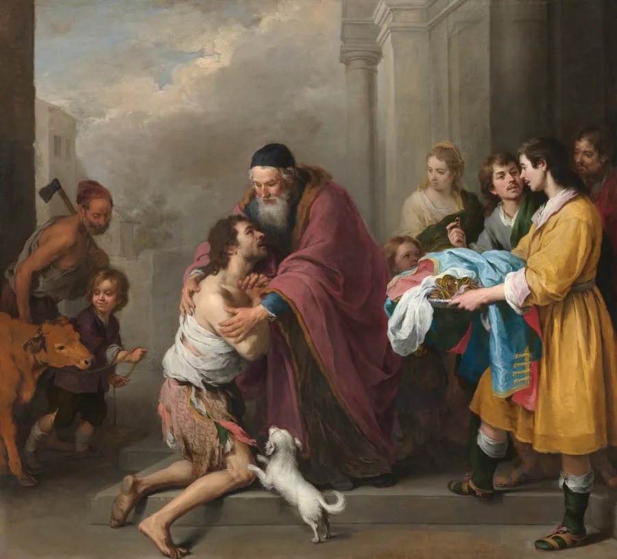 The Return of the Prodigal Son by Bartolomé Esteban Murillo
