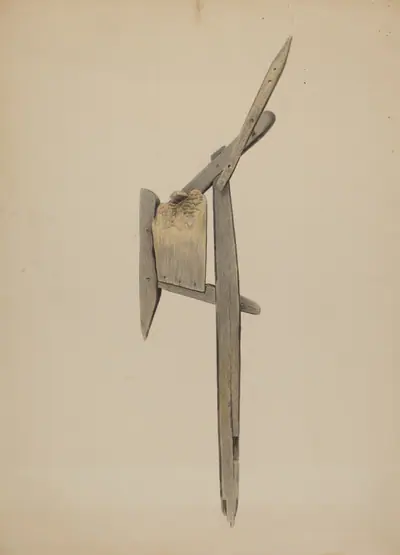 Wooden Plow