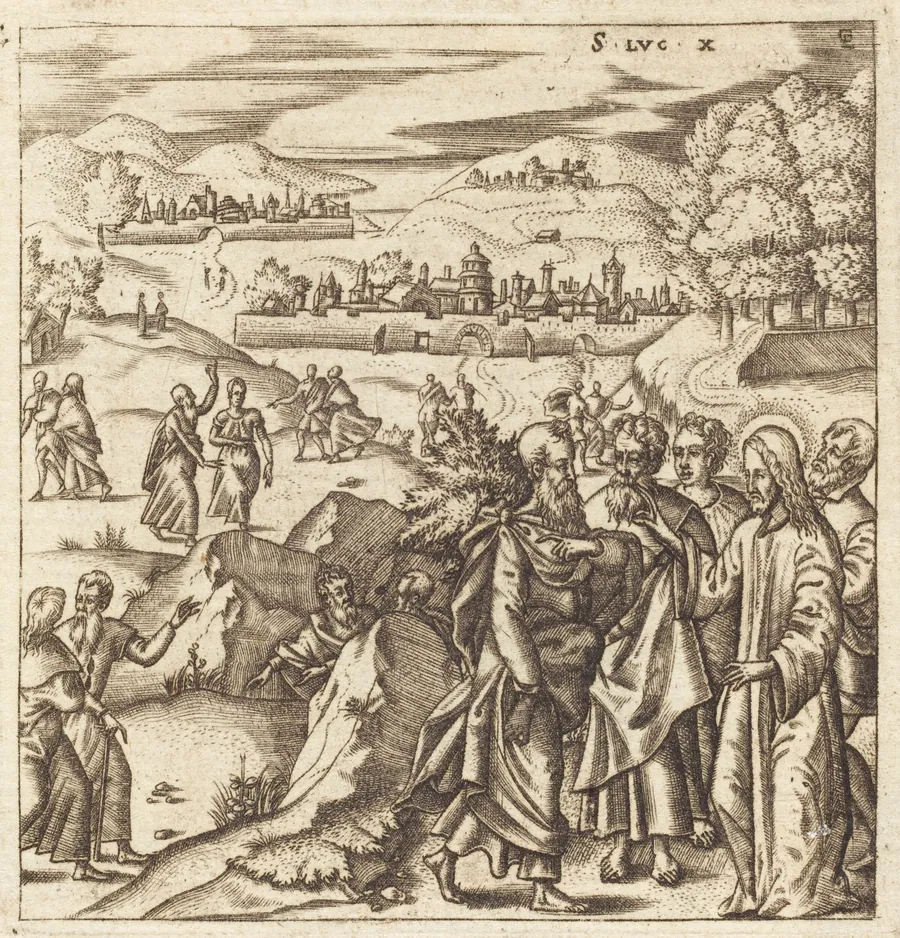 The Mission of the Seventy by Léonard Gaultier