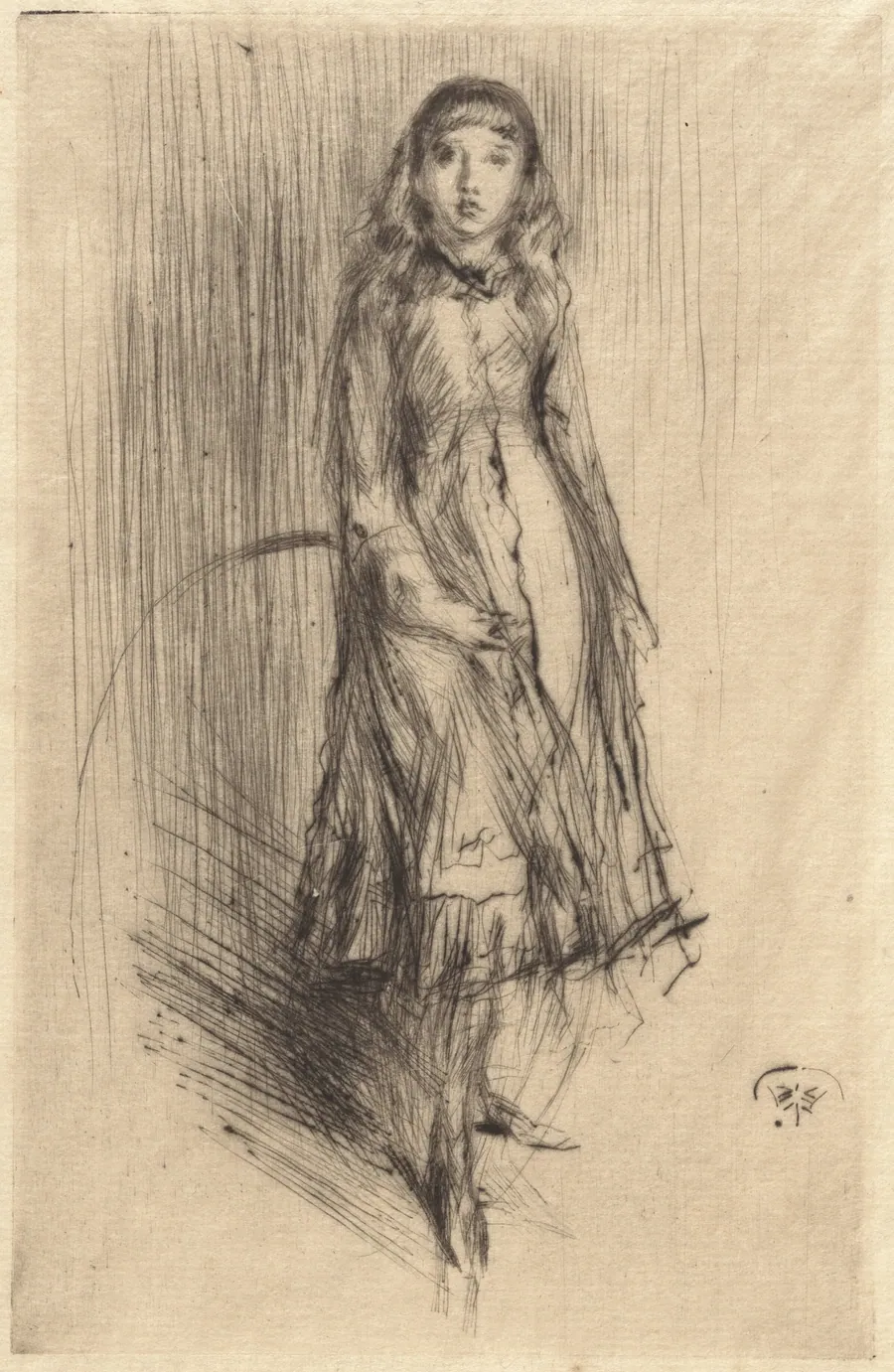 Florence Leyland by James McNeill Whistler