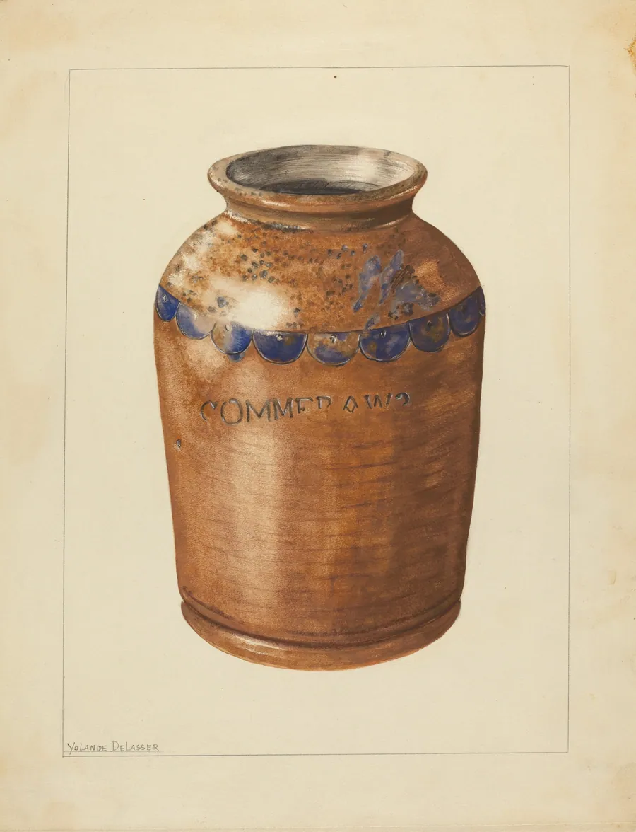 Jar by Yolande Delasser