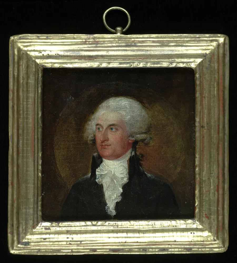Portrait of a Gentleman by John Trumbull, born Lebanon, CT 1756-died New York City 1843