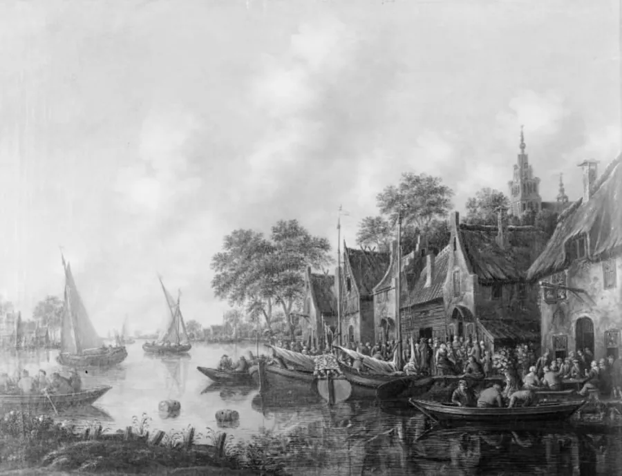 Hollandsk by by Thomas Heeremans