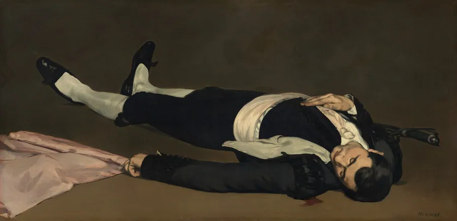 The Dead Toreador by Edouard Manet