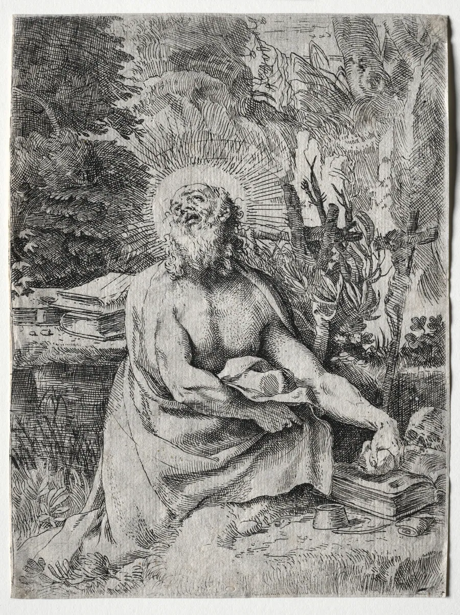 St. Jerome by Annibale Carracci