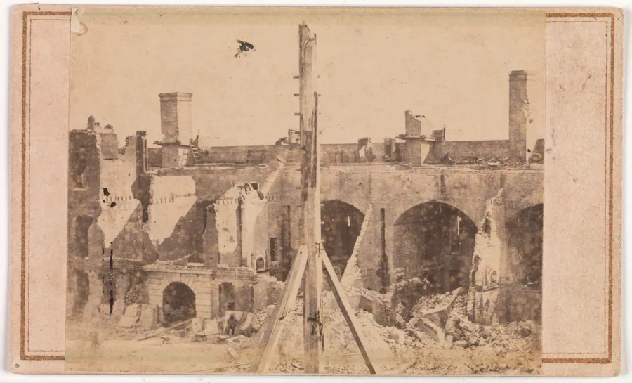 The Evacuation of Fort Sumter, April 1861 by Osborn's Gallery