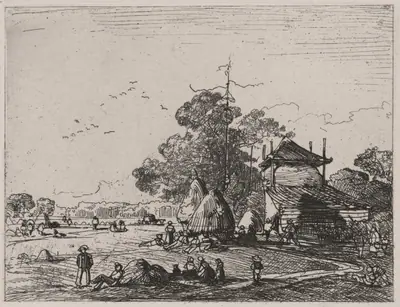 Harvesters at Rest