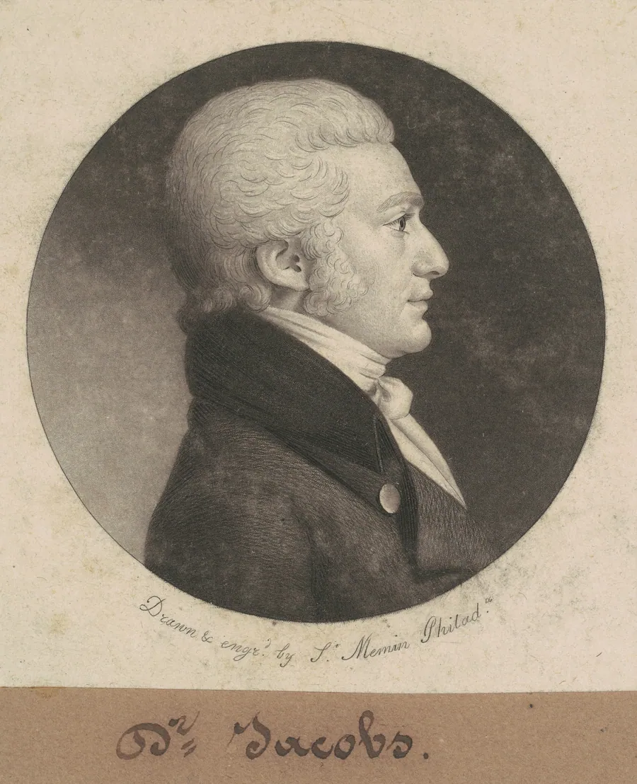 Dr. Jacobs by Charles B. J. Févret de Saint-Mémin