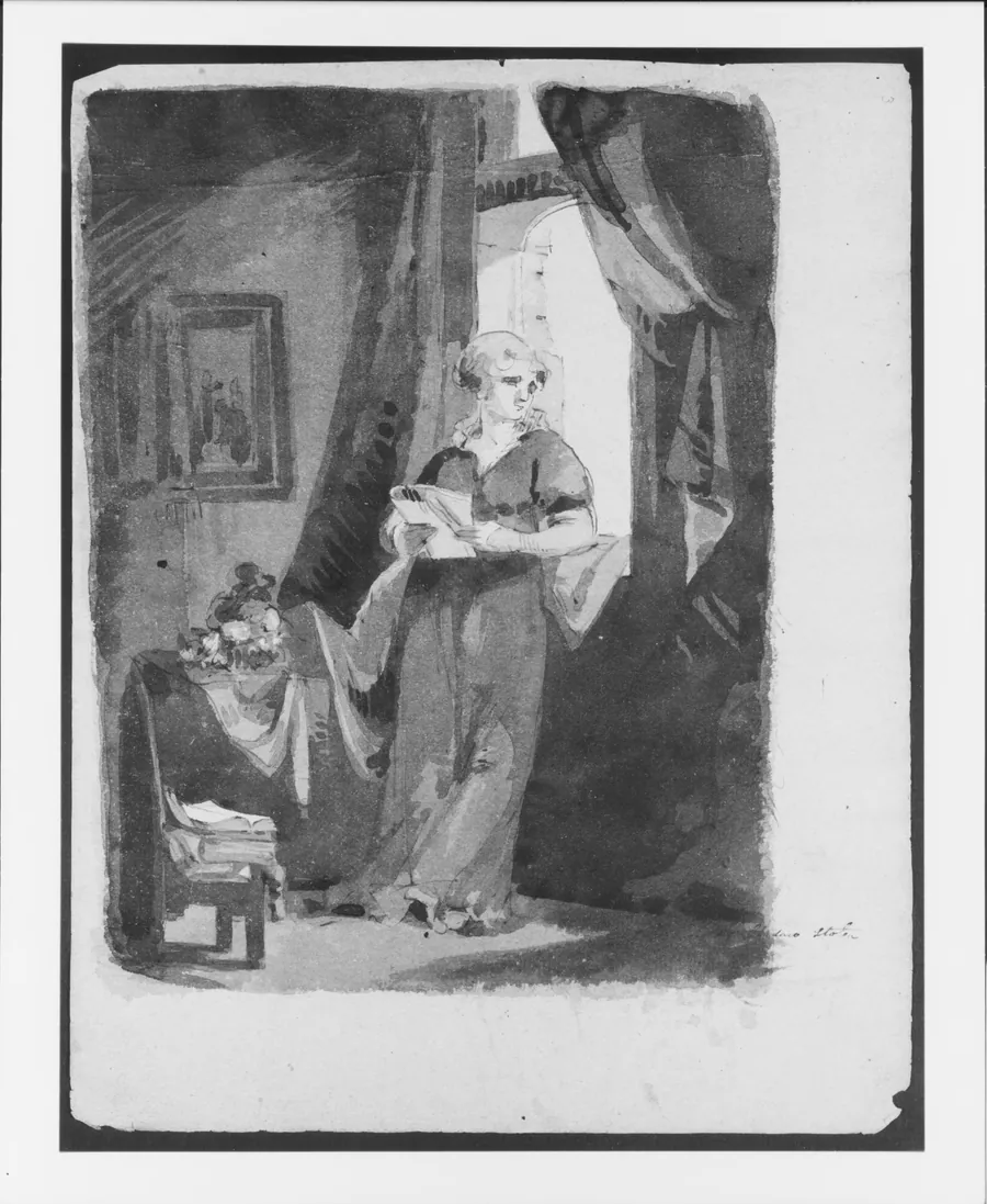 Sketchbook of Figure Studies by Thomas Sully