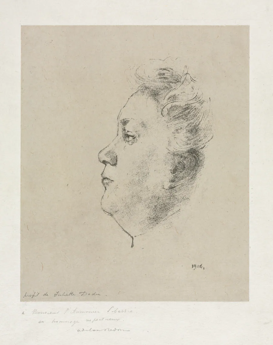 Mlle. Juliette Dodu by Odilon Redon