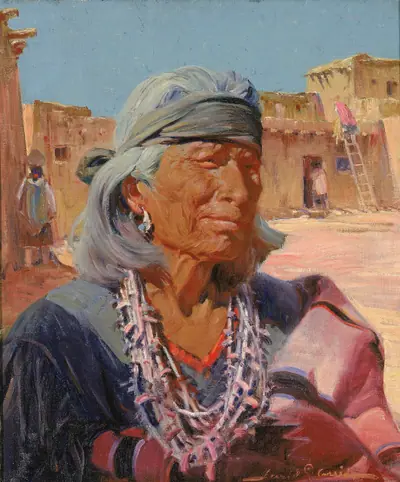 Old Man of Zuni, High Priest (Cacique)