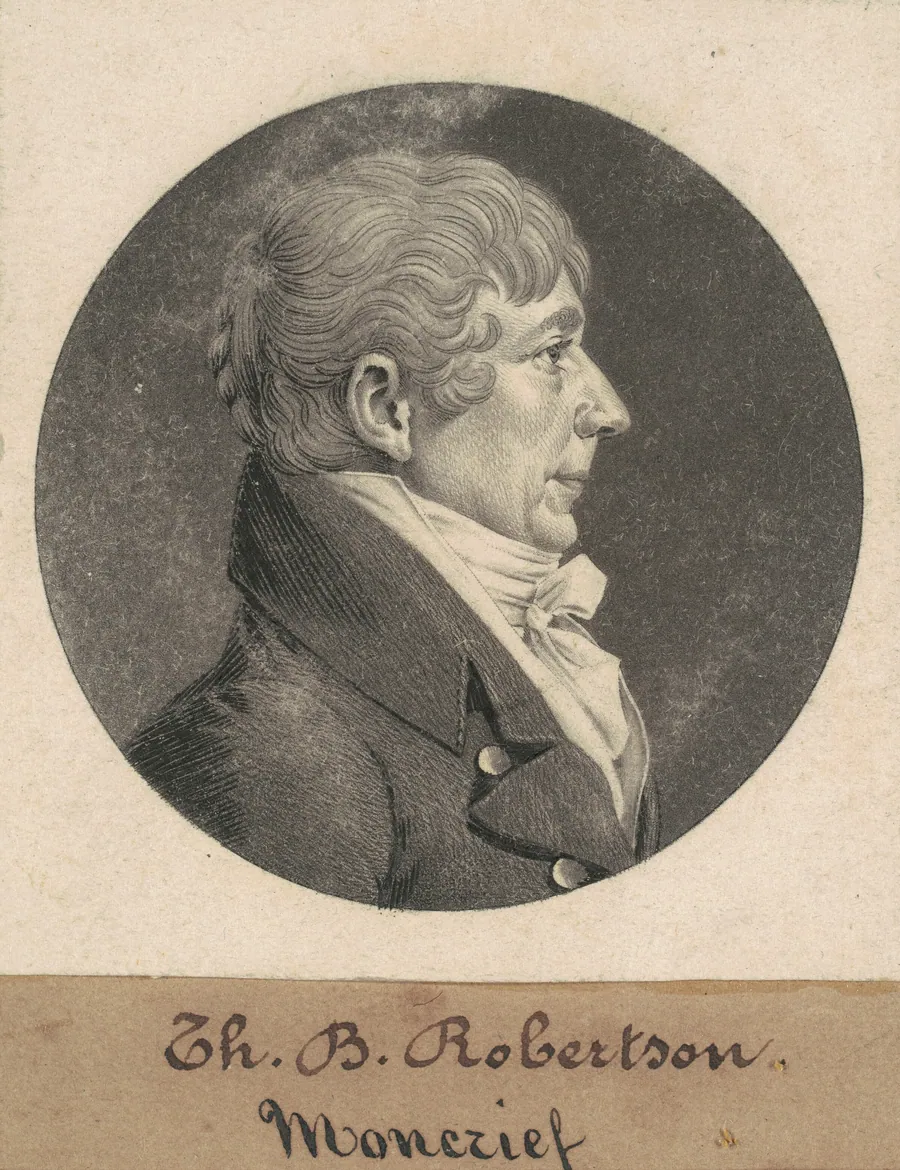 John Moncreif by Charles B. J. Févret de Saint-Mémin
