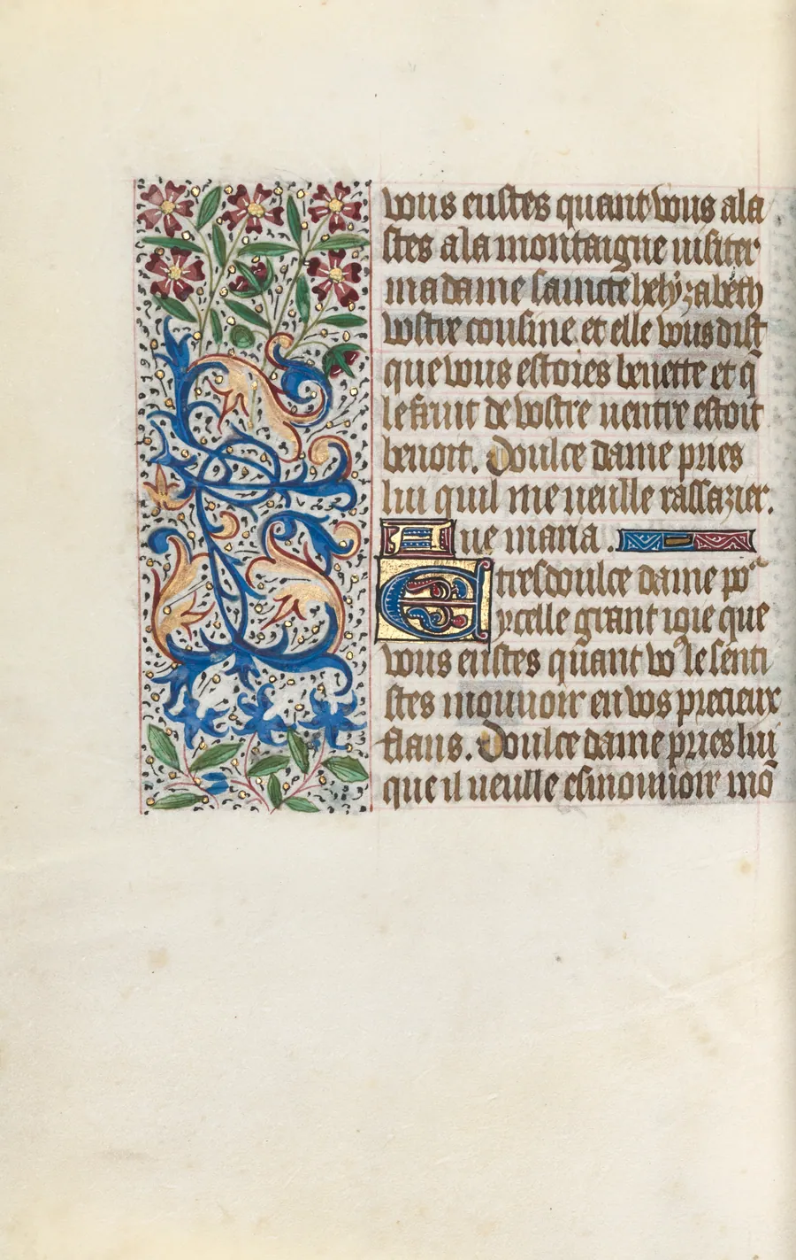 Book of Hours (Use of Rouen): fol. 147v by Master of the Geneva Latini