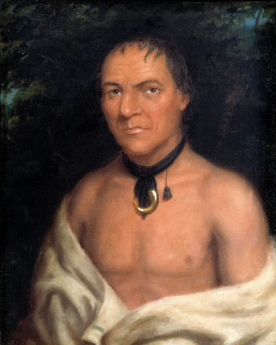 Co-sne-boin by Charles Bird King, born Newport, RI 1785-died Washington, DC 1862