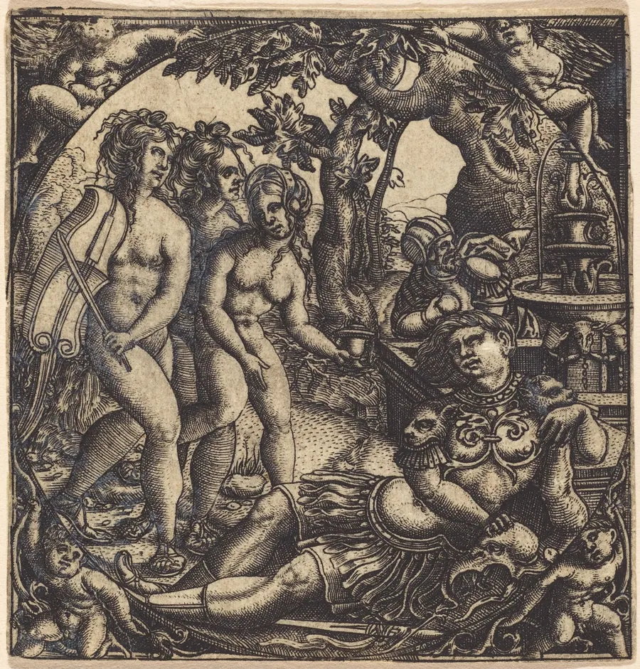 The Judgment of Paris by French 16th Century