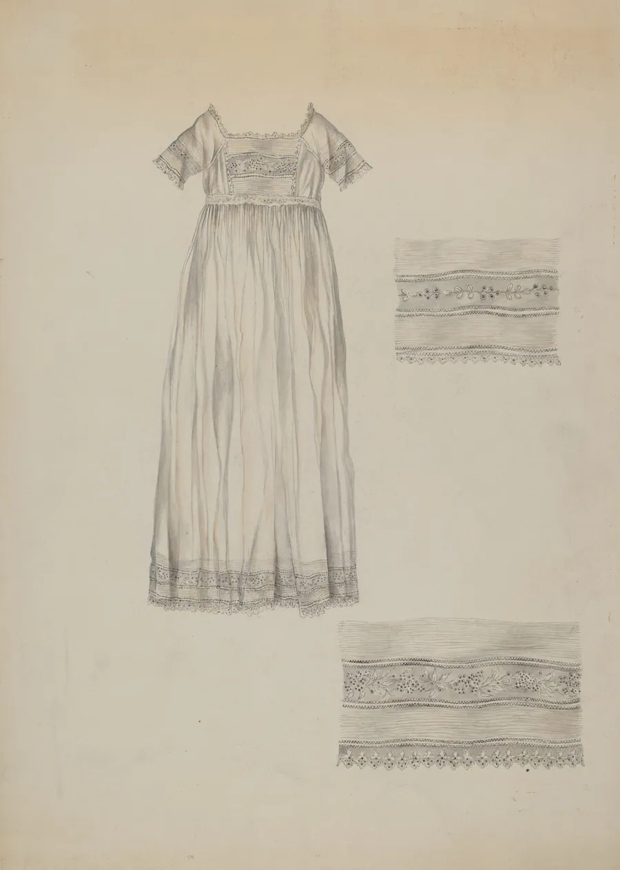 Infant's Baptismal Dress by Sarah F. Williams