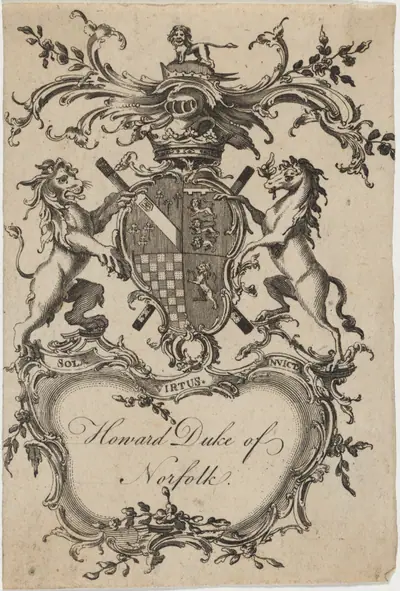 Coat of Arms of Howard, Duke of Norfolk