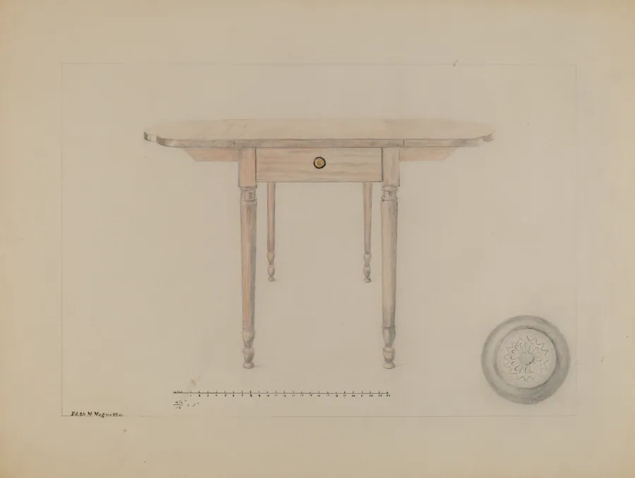 Sheraton Table by Edith Magnette