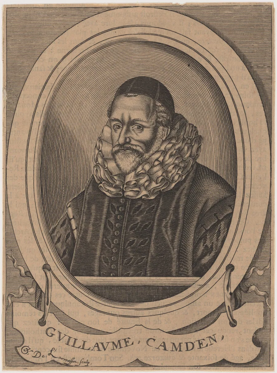 William Camden, Herald, Antiquary and Historian by Nicolas de Larmessin IV