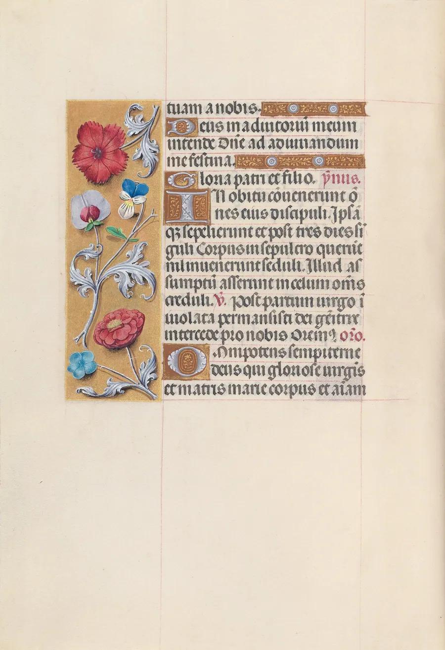 Hours of Queen Isabella the Catholic, Queen of Spain:  Fol. 85v by Master of the First Prayerbook of Maximillian