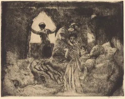 Greeting Grandmother (Le Bonjour à la Grand-mère)