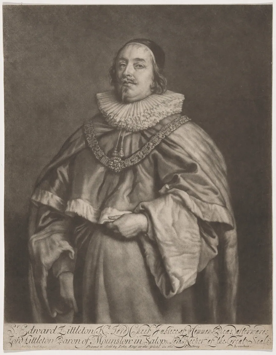 Edward Lyttelton, Baron of Mounslow by Robert Williams