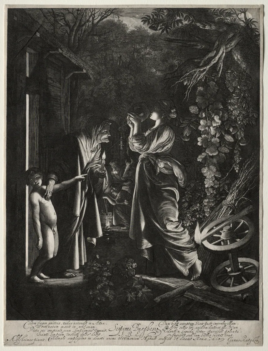 The Mocking of Ceres by Hendrik Goudt
