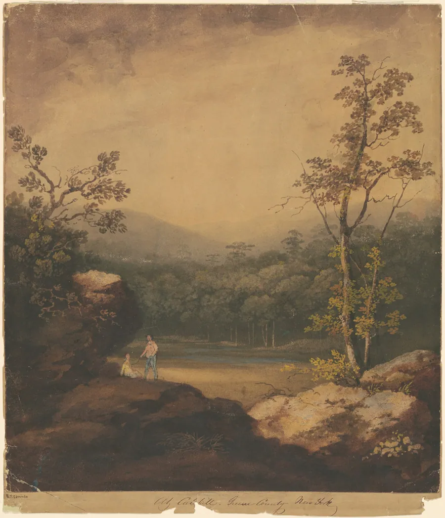 At Catskill, Greene County, New York by B. F. Edmonds