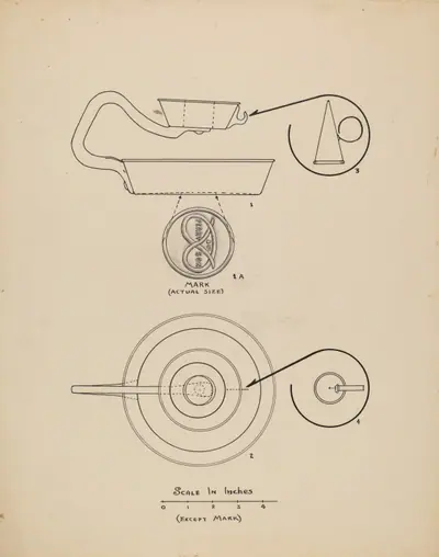 Candlestick with Snuffer