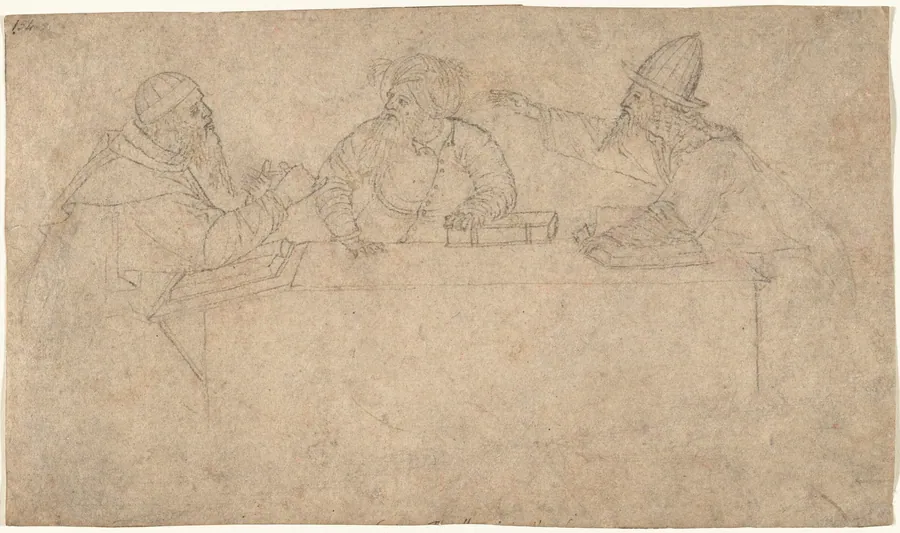 Three Philosophers by Vittore Carpaccio