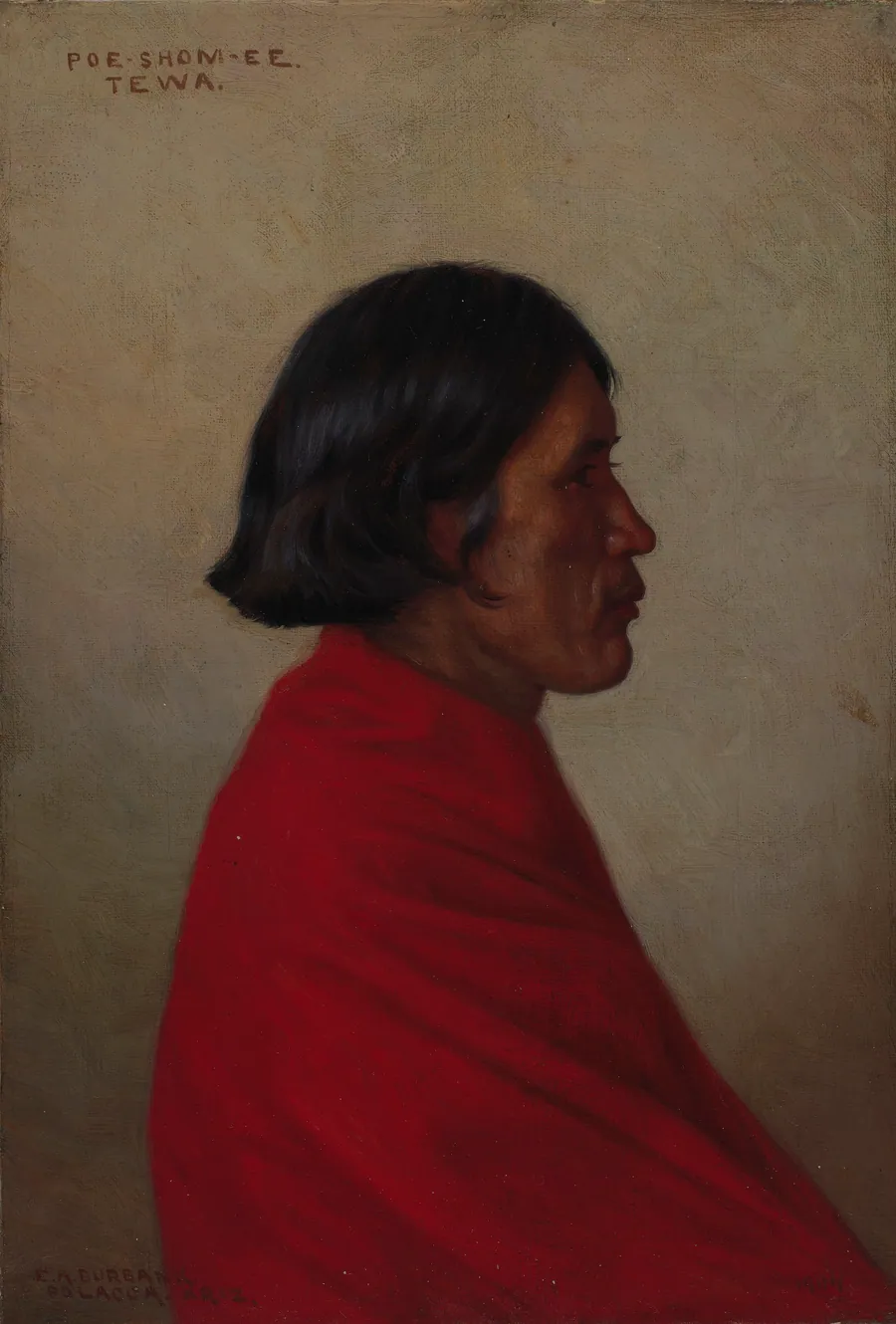 Poe-shom-ee by Elbridge Ayer Burbank, born Harvard, IL 1858-died San Francisco, CA 1949