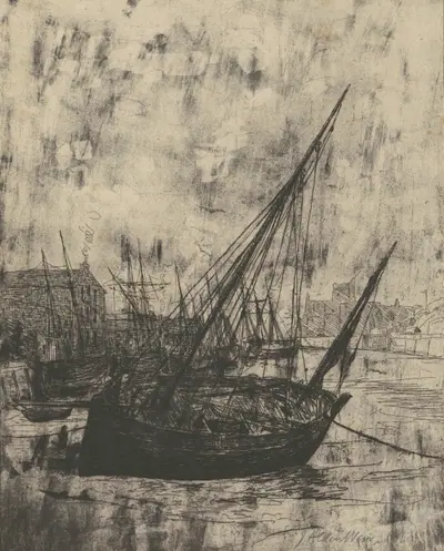 Boats at Peel—Isle of Man