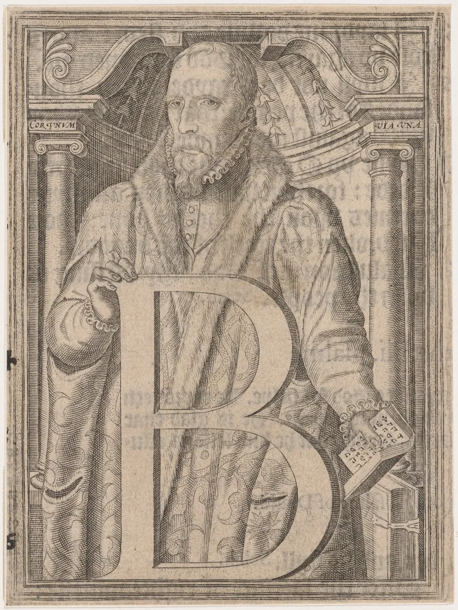 William Cecil, First Baron Burghley by Frans Hogenberg