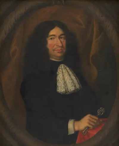 Kunstkammerforvalter Bendix Grodtschilling den ældre, kunstnerens fader